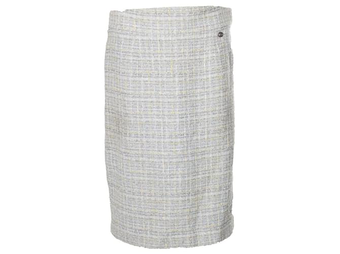 Chanel, Tweed skirt Cotton  ref.1106558