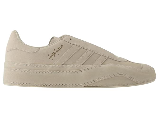 Y3 Gazelle Sneakers - Y-3 - Leather - White  ref.1106927