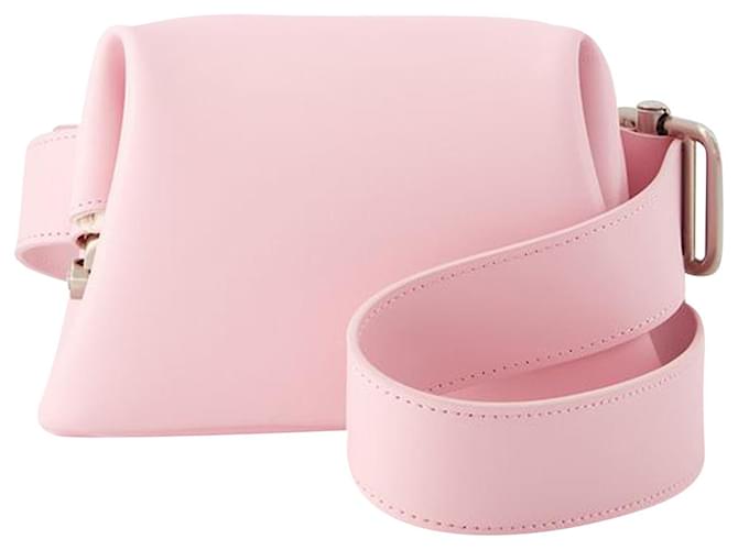 Autre Marque Pecan Brot Crossbody - Osoi - Leather - Baby Pink Pony-style calfskin  ref.1106978