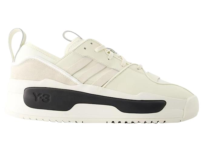 Y3 Rivalry Sneakers - Y-3 - Leather - White  ref.1107006