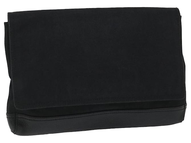 BALENCIAGA Clutch Bag Canvas Black Auth bs9026 Cloth  ref.1107078
