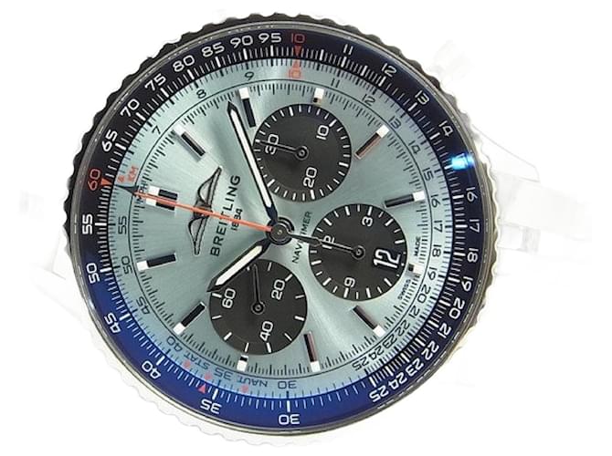 BREITLING Navitimer B01 Chrono 43 Ice blue Bracelet Specification Mens Silvery Steel  ref.1107099