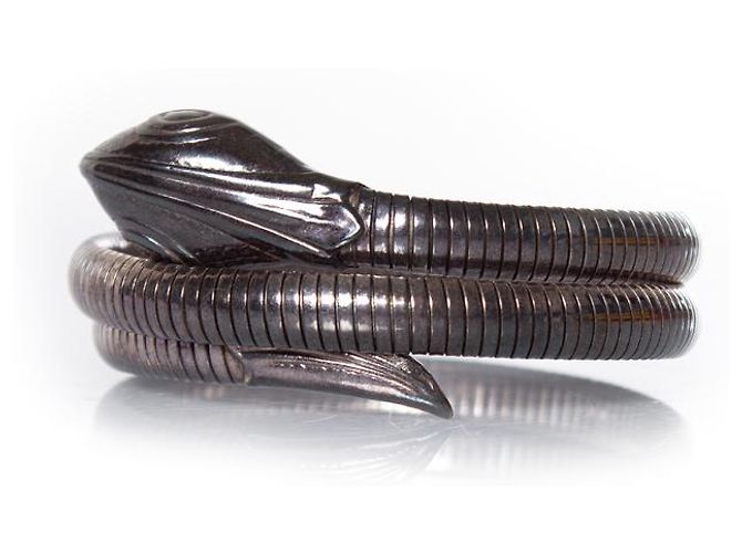 Autre Marque Joyas de gas, Pulsera de serpiente Plata