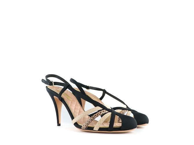 CHANEL - Leather pumps (size 40) Black