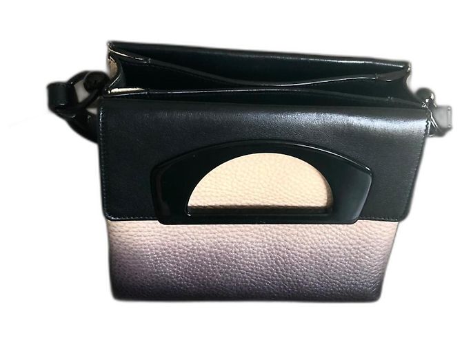 Borsa Christian Louboutin Passage Nera e beige Nero