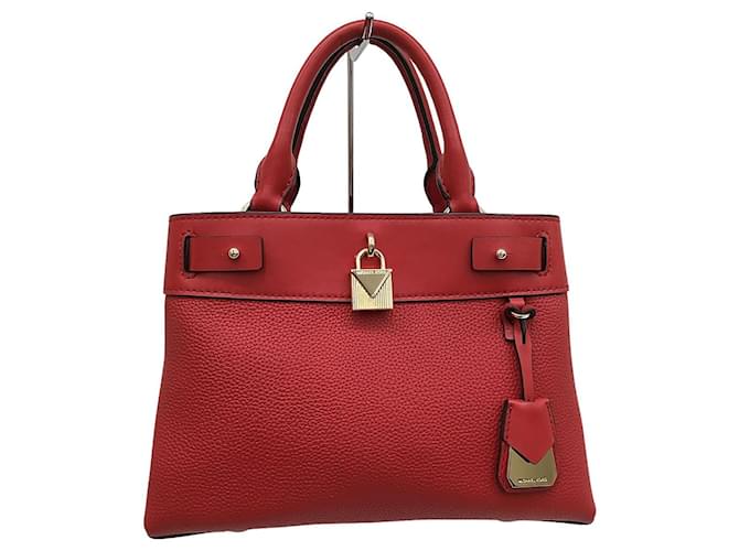 Michael kors purse on sale with red straps