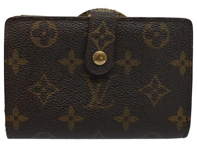 Louis Vuitton Portefeuille viennois Brown Cloth  ref.1107794