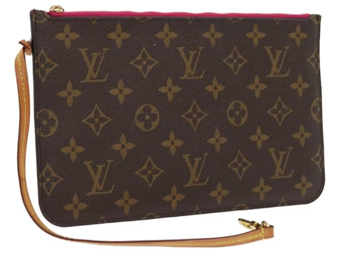 LOUIS VUITTON Monogram Neverfull MM Pouch Accessory Pouch LV Auth 57633 Cloth  ref.1107843