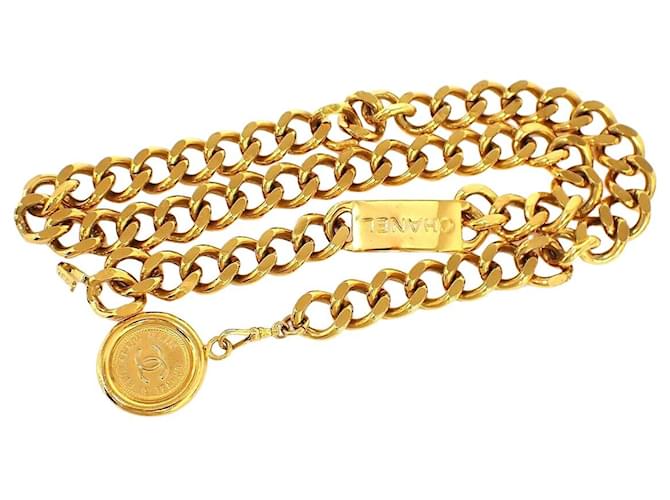 Chanel COCO Mark Golden Metal  ref.1108013