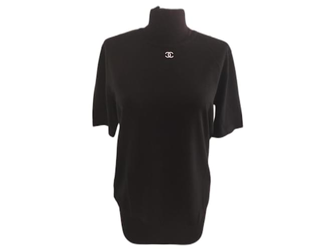 Uniforme de Chanel Negro Algodón Lana  ref.1108065