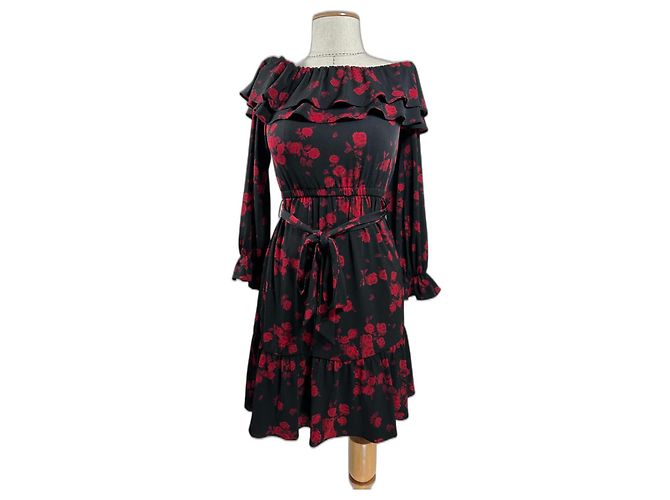 Michael Kors Kleid Mehrfarbig Mehrfarben