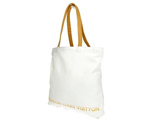 Fundação Louis Vuitton Branco Algodão  ref.1108300