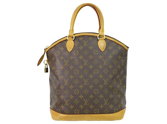 Louis Vuitton Lockit Brown Cloth  ref.1108715