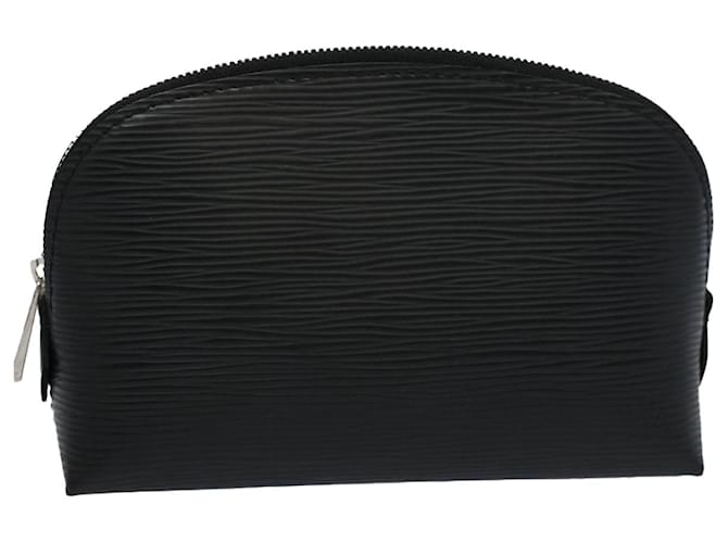 LOUIS VUITTON Epi Pochette Cosmetic PM Cosmetic Pouch Black M41348 Auth yk9179 Leather  ref.1108952