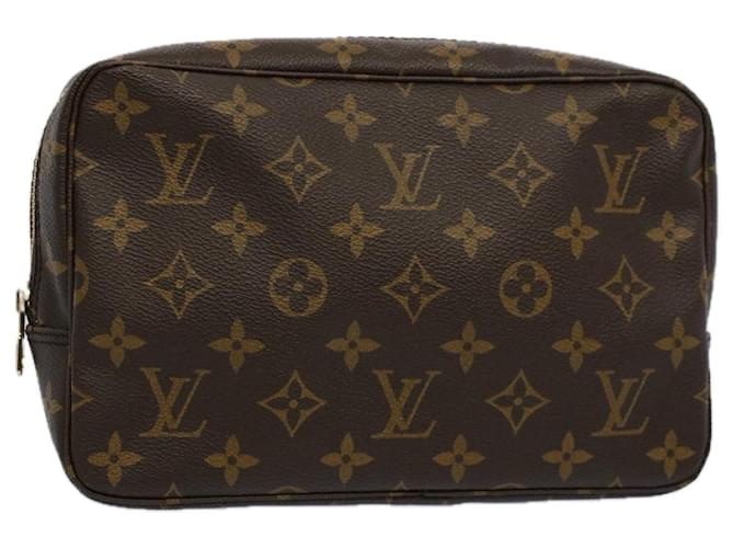 Louis Vuitton Monogram Trousse Toilette 23 Kupplungstasche M.47524 LV Auth am5129 Monogramm Leinwand  ref.1108990