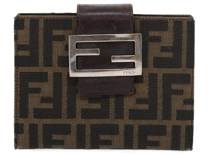 Fendi Zucca Braun Leinwand  ref.1109122