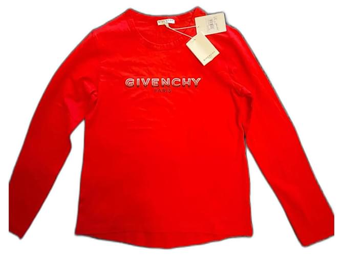 GIVENCHY Red Cotton  ref.1109149