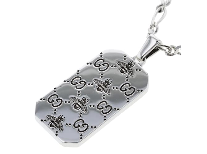 Gucci mens clearance dog tag necklace