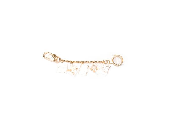 Louis Vuitton Monogram Dangle Key Chain M65111 Golden Metal  ref.1109231