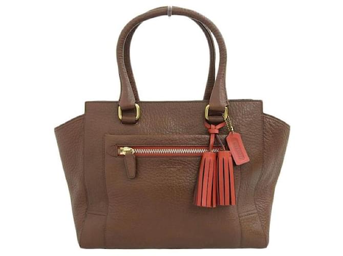 Coach Legacy Leather Candace Carryall 19926 Brown Pony-style calfskin  ref.1109261