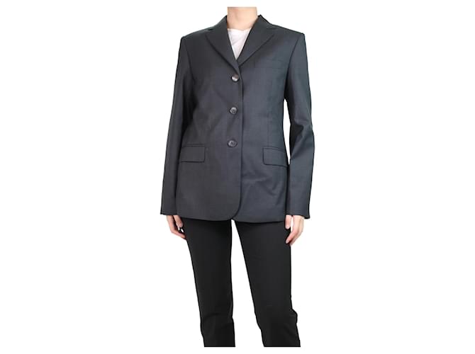 Autre Marque Grey wool blazer - size S  ref.1109297