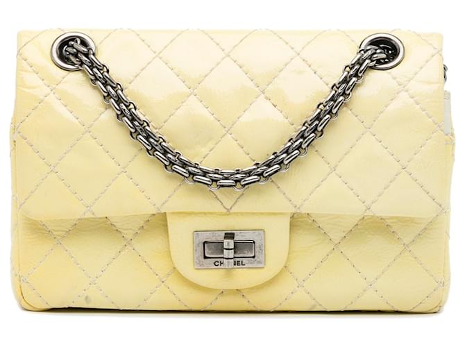 Chanel Yellow Mini Reissue Patent Flap Leather Patent leather  ref.1109344