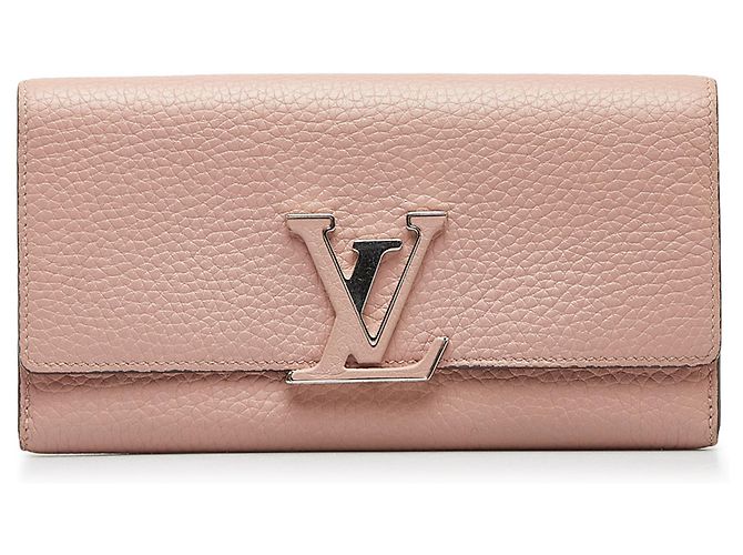 Cartera Louis Vuitton Pink Taurillon Capucines Rosa