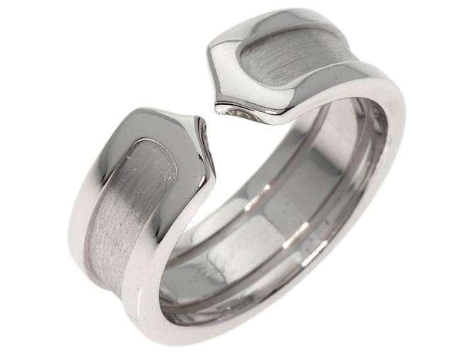Cartier C Silvery White gold  ref.1109620
