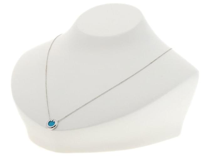 Tiffany & Co T Or blanc Argenté  ref.1109665