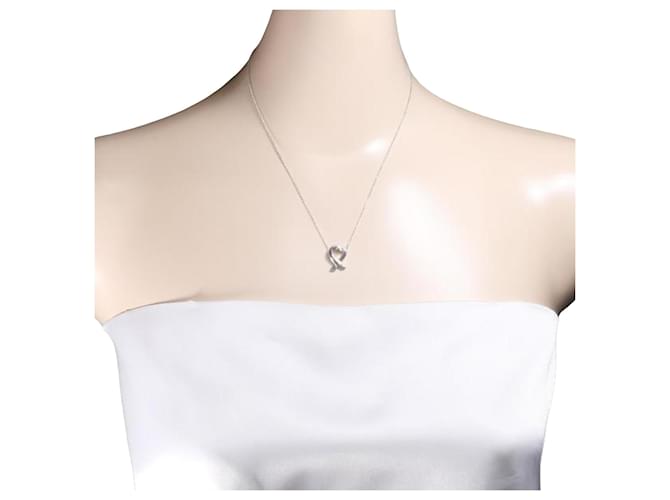 Tiffany & Co corazón amoroso Plata Plata  ref.1109821
