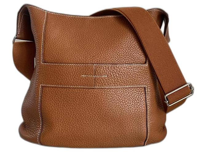 Hermès Taurillon Good News PM bag - Rare collector's item Brown Leather  ref.1109829