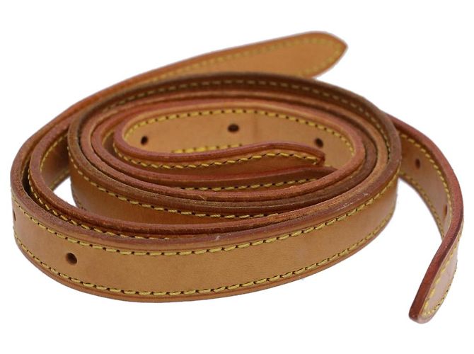 Bucket Secchiello con tracolla LOUIS VUITTON per pelle GM 21.7""-27.6"" LV Auth bs9317 Beige