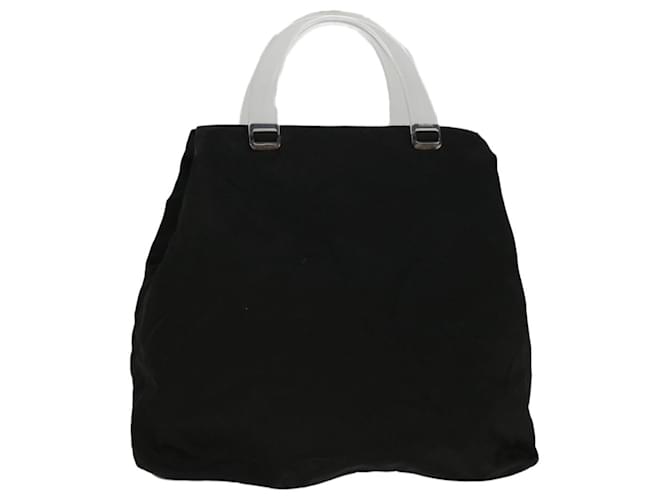 PRADA Hand Bag Nylon Black Auth 57361  ref.1110292