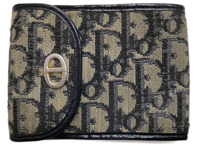 Dior Purses, wallets, cases Beige Navy blue