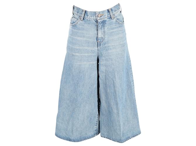 Denim Cropped Culottes | M&S Collection | M&S