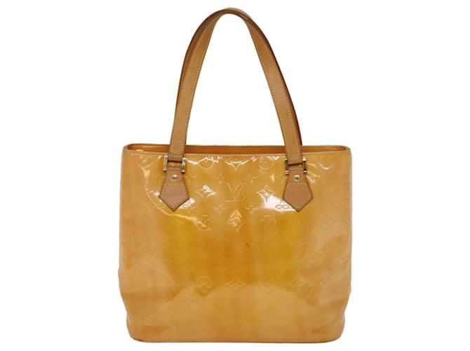 Louis Vuitton Houston Yellow Patent leather  ref.1110812