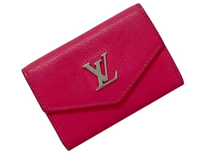 Louis Vuitton Lockmini Pink Leder  ref.1111356
