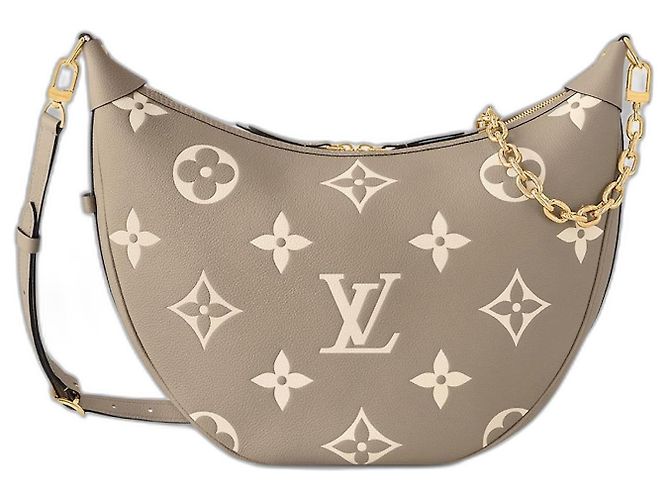 Louis Vuitton LV Loop Hobo cuir neuf Beige