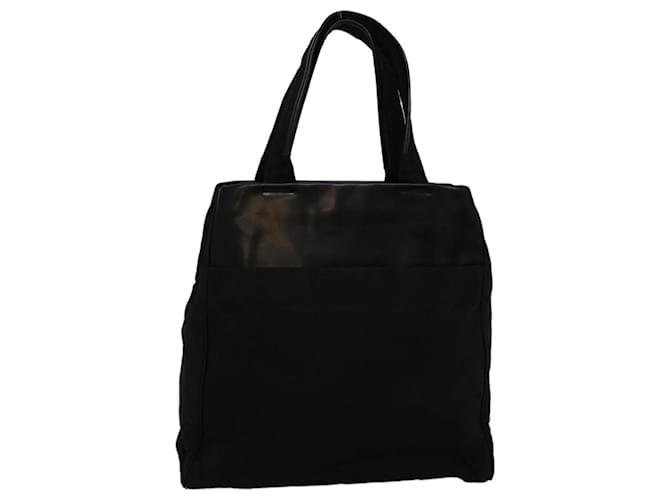 PRADA Tote Bag Nylon Noir Auth cl799  ref.1111522