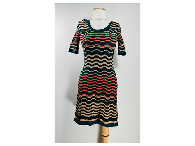 Missoni Dresses Multiple colors Cotton Wool Viscose Polyamide  ref.1111617