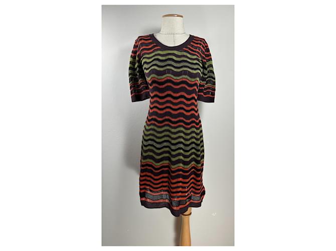 Missoni Dresses Multiple colors Cotton Wool Viscose Polyamide  ref.1111618