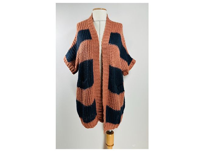 Strickjacke Essentiel Antwerp Oversize Mohair Mix Mehrfarben