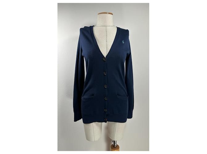 Ralph Lauren Knitwear Blue Wool  ref.1111651