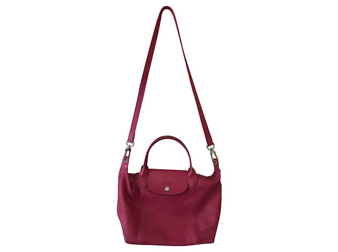 Longchamp fuchsia pink best sale