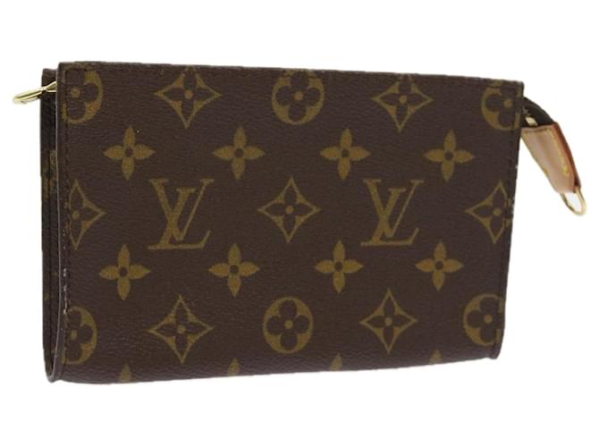 LOUIS VUITTON Monogram Bucket PM Accessory Pouch LV Auth 57397 Cloth  ref.1111903