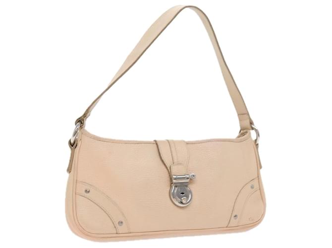 BURBERRY Sac Bandoulière Cuir Beige T-04-02 Auth bs9232  ref.1112453