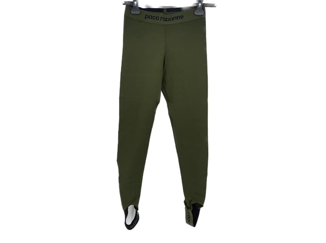 PACO RABANNE  Trousers T.International M Viscose Khaki  ref.1112544