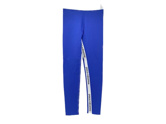 PACO RABANNE Pantalon T.International M Viscose Bleu  ref.1112545