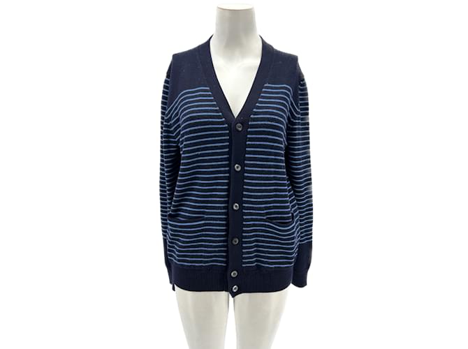 PRADA  Knitwear & sweatshirts T.it 50 Wool Blue  ref.1112548