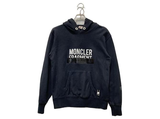 Moncler Sweaters Black Cotton  ref.1112722